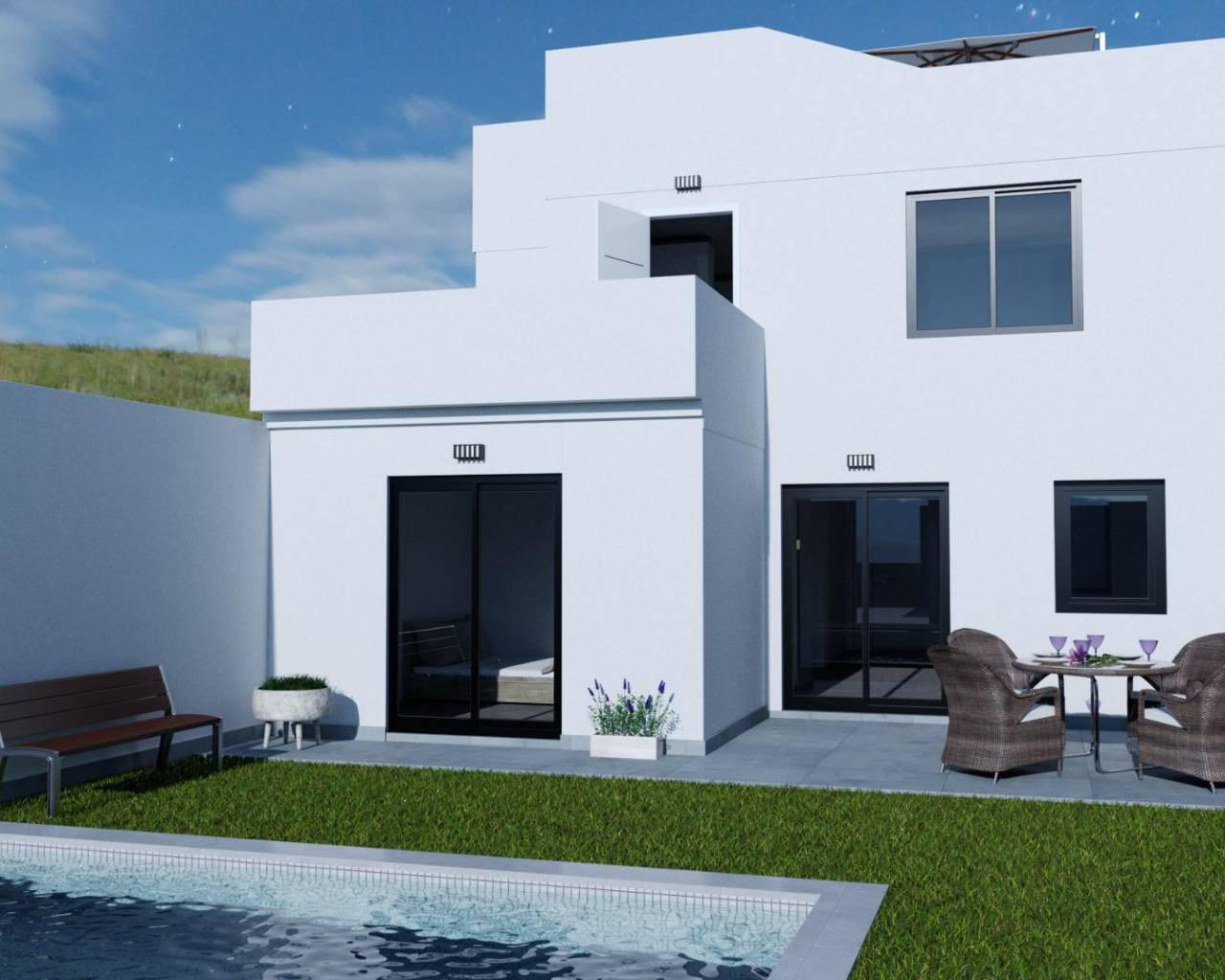 Villa - New Build - Los Belones - Centro