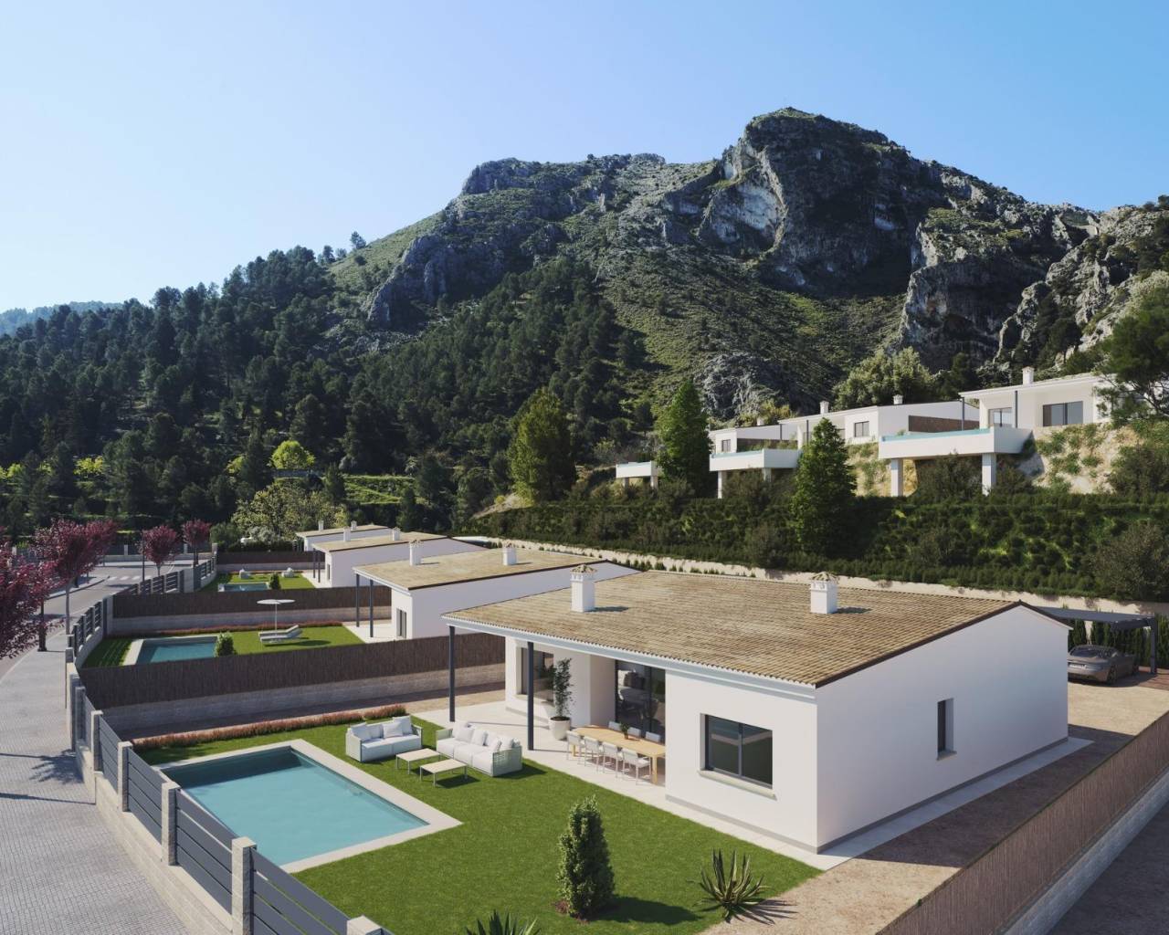 Villa - New Build - Penaguila - NBZH-82175