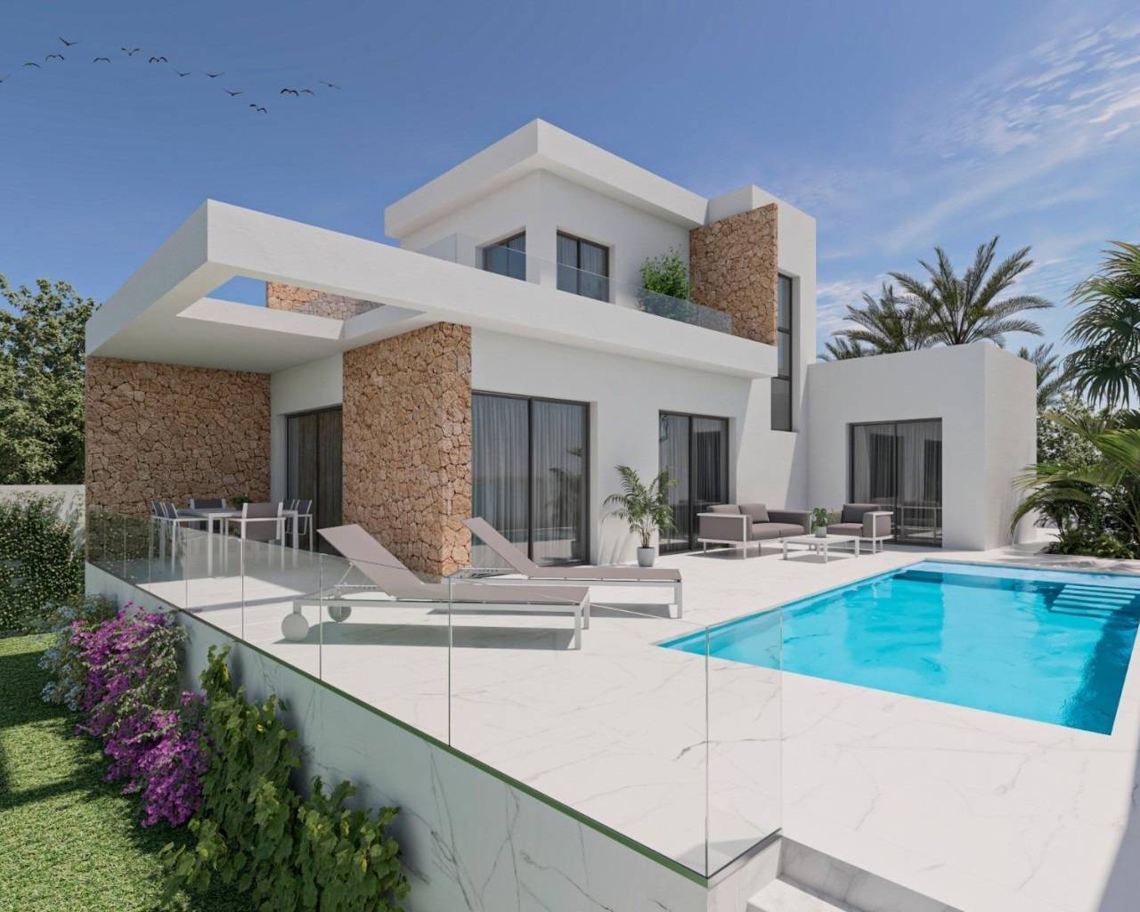 Villa - New Build - San Fulgencio - NBZH-32493