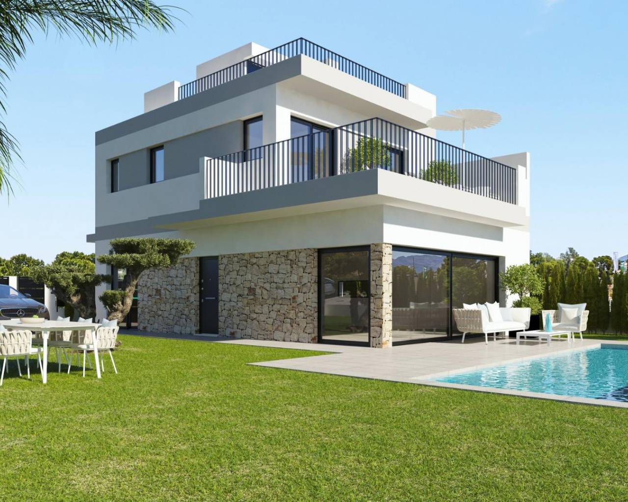 Villa - New Build - San Miguel de Salinas - NBZH-67651