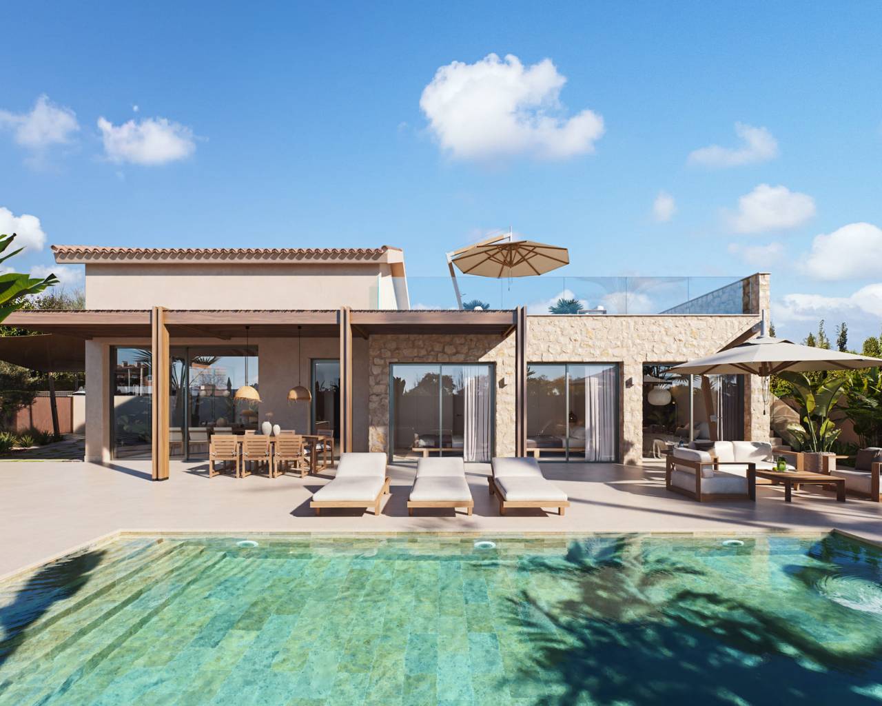 Villa - Nieuw gebouw - Cabo de Palos - NB-93212