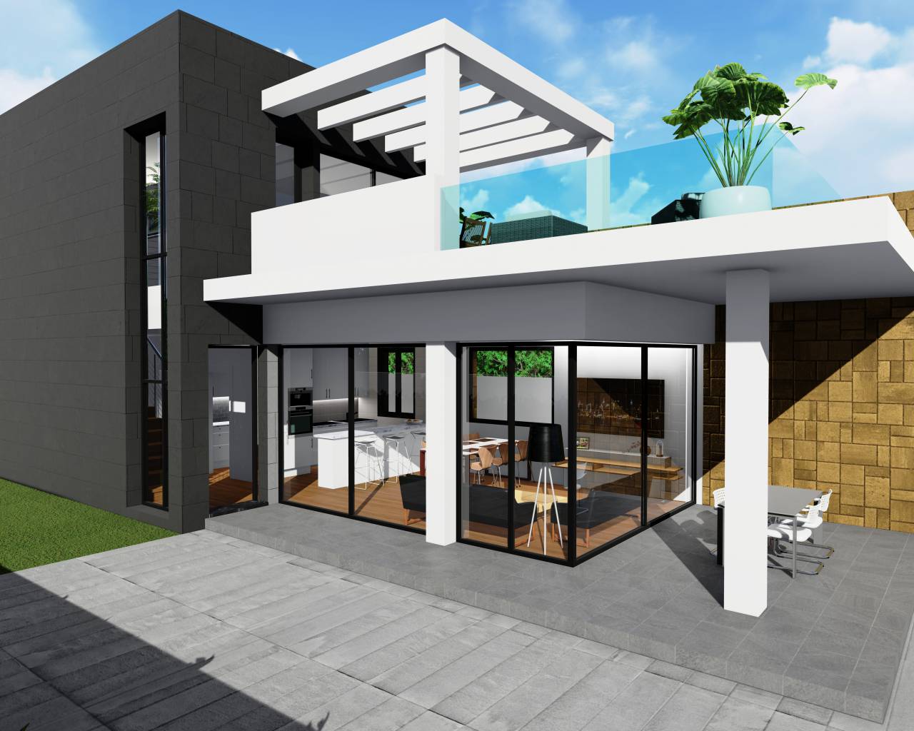 Villa - Nieuw gebouw - Ciudad Quesada - ZH0076