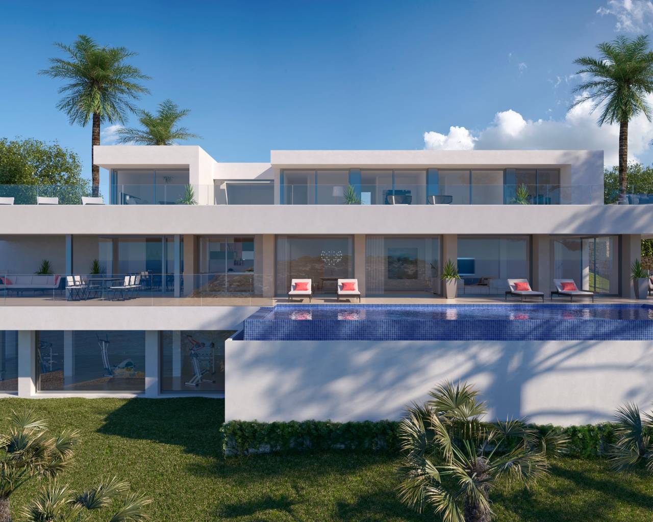 Villa - Nieuw gebouw - Cumbre del Sol - NB-74694