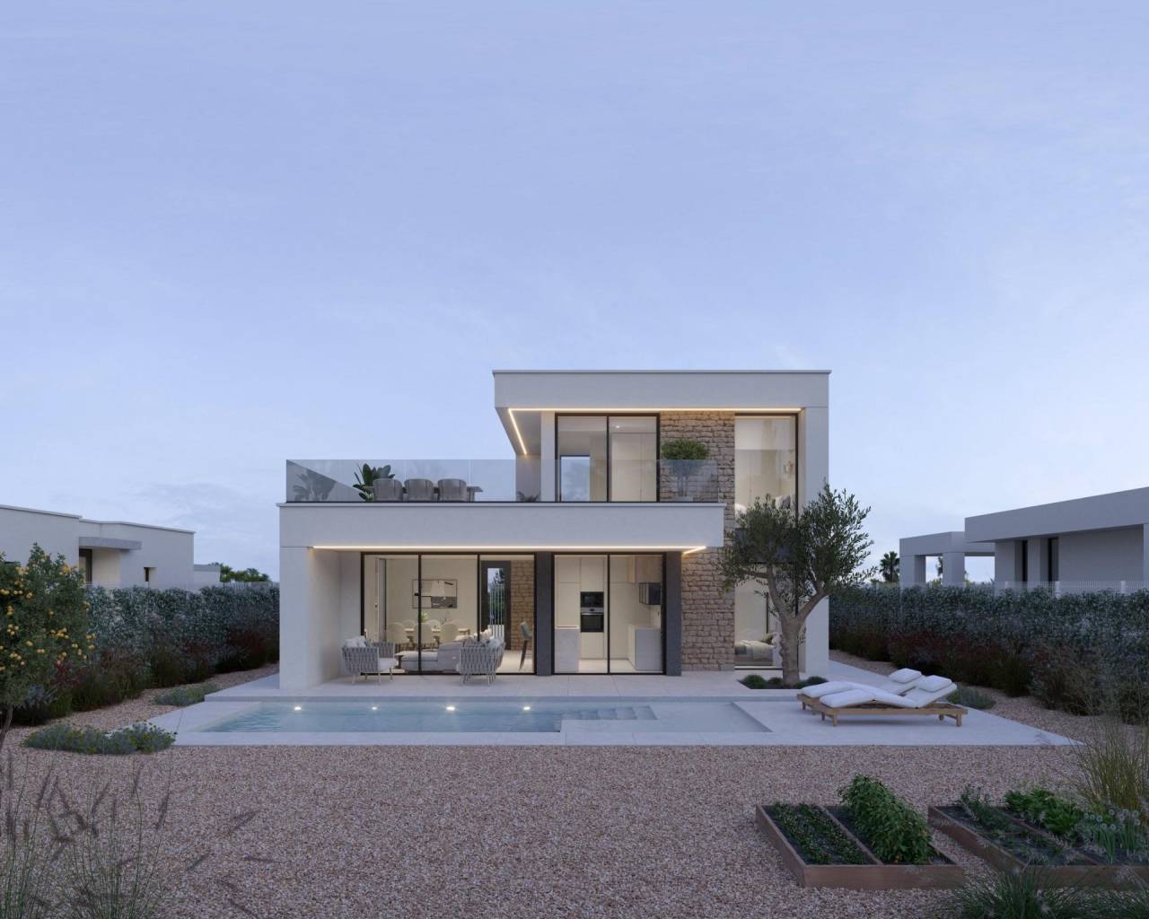 Villa - Nieuw gebouw - Fuente alamo de Murcia - NBZH-75603
