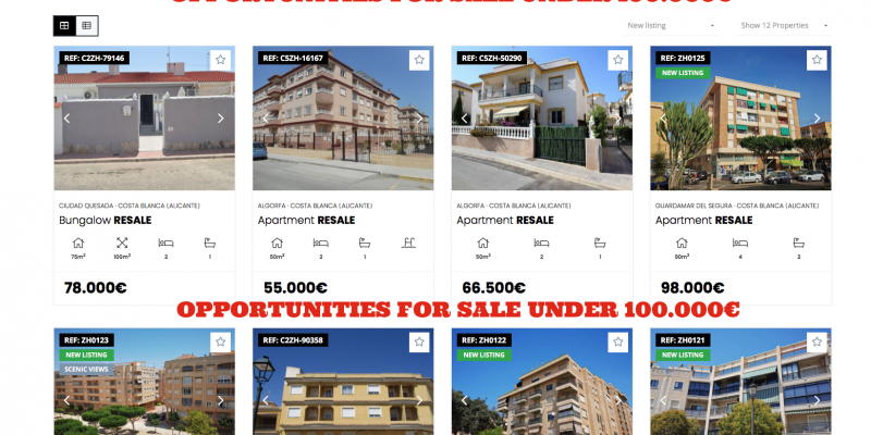 Opportunities For Sale Along The Costa Blanca With Zebra Homes Real Estate Guardamar
