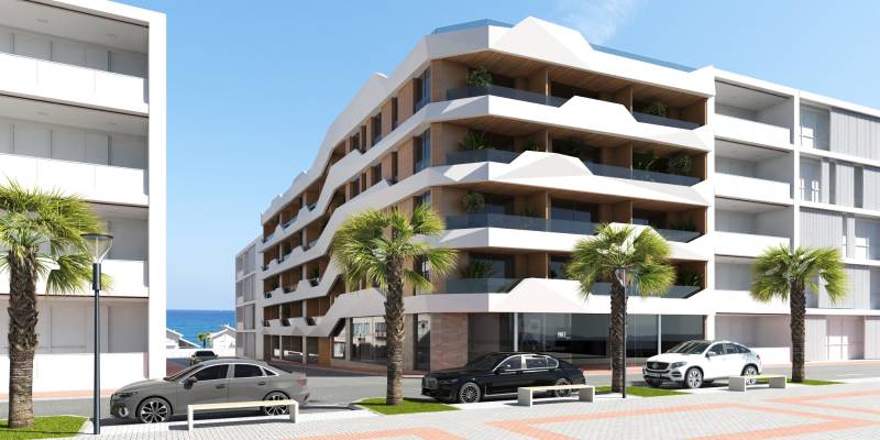 De nieuwe Olas-appartementen in Guardamar del Segura