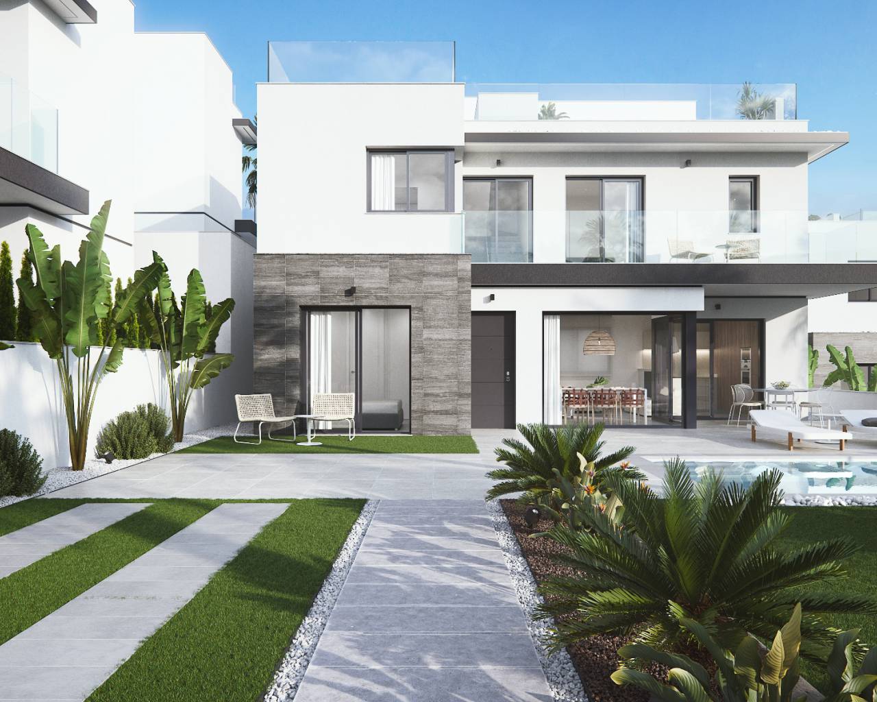 Nueva construcción  - Villa-Chalet - San Miguel de Salinas