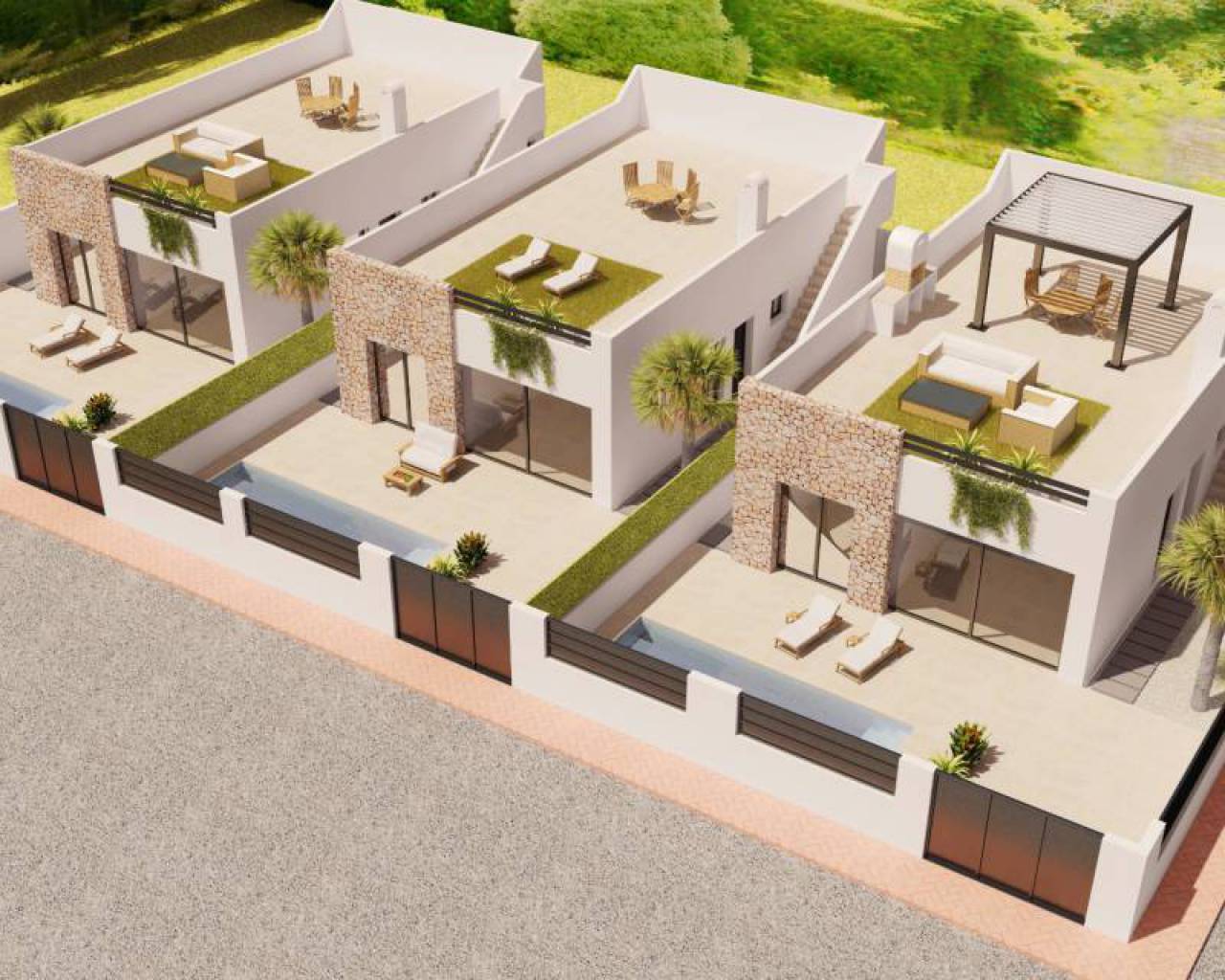 New Build - Detached Villa - San Javier - Santiago de la Ribera